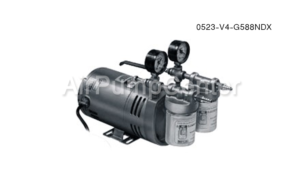  Vacuum Pump , ปั๊มสุญญากาศ , GAST , NITTO , MEDO , OP , ORION , Refcenter, DOA-P504-BN, 0523-V4-SG588DX
