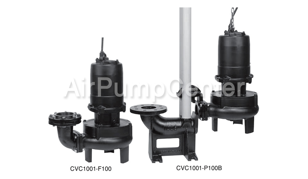 ปั๊มน้ำ, ปั้มน้ำ, Submersible Pump, ปั๊มแช่, ไดโว่, ปั๊มน้ำเสีย, ShinMaywa, CVC Series, CVC501, CVC651, CVC801, CVC1001