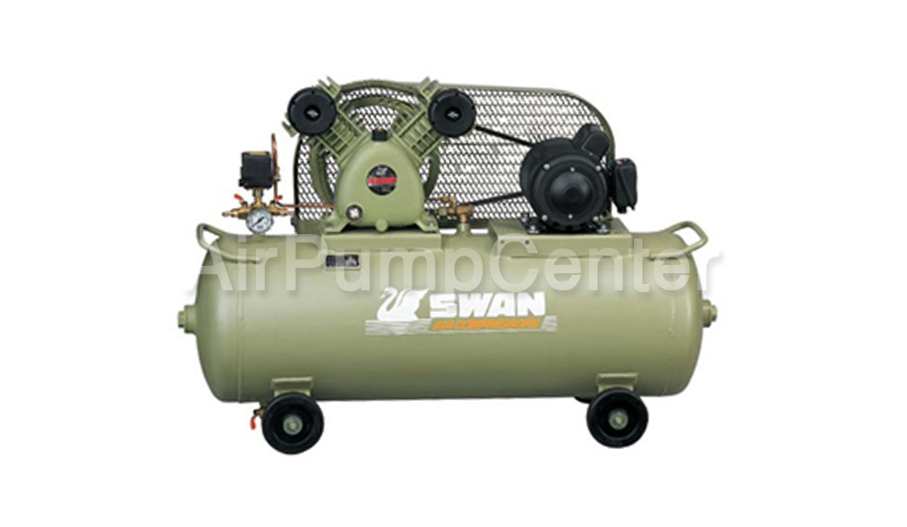 Air Compressor , ปั๊มลมลูกสูบ , ปั๊มลมแบบสกรู , HITACHI , PUMA , FU SHENG , SWAN , S Series , HVP Series , DR Series