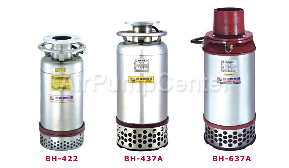 ปั๊มน้ำ, ปั้มน้ำ, Submersible Pump, ปั๊มแช่, ไดโว่, ปั๊มน้ำเสีย, Sonho, BH-4P Series ,BH-322, BH-422, BH-437A, BH-537A, BH-637A, BH-655A, BH-675