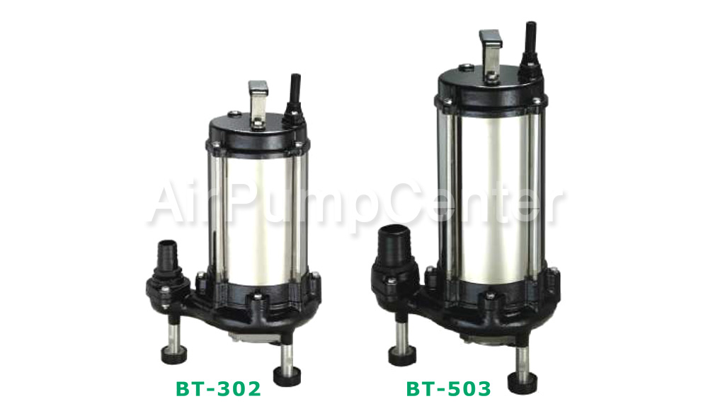 ปั๊มน้ำ, ปั้มน้ำ, Submersible Pump, ปั๊มแช่, ไดโว่, ปั๊มน้ำเสีย, Sonho, BT Series ,BT-302, BT-303, BT-503