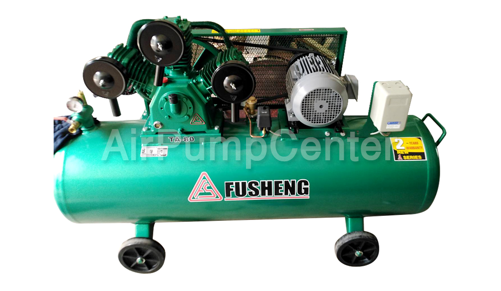 Air Compressor , ปั๊มลมลูกสูบ , ปั๊มลมแบบสกรู , HITACHI , PUMA , FU SHENG , SWAN , D Series , A Series , HTA Series , TA Series ,FVA Series ,TA-80,TA-100,TA-120