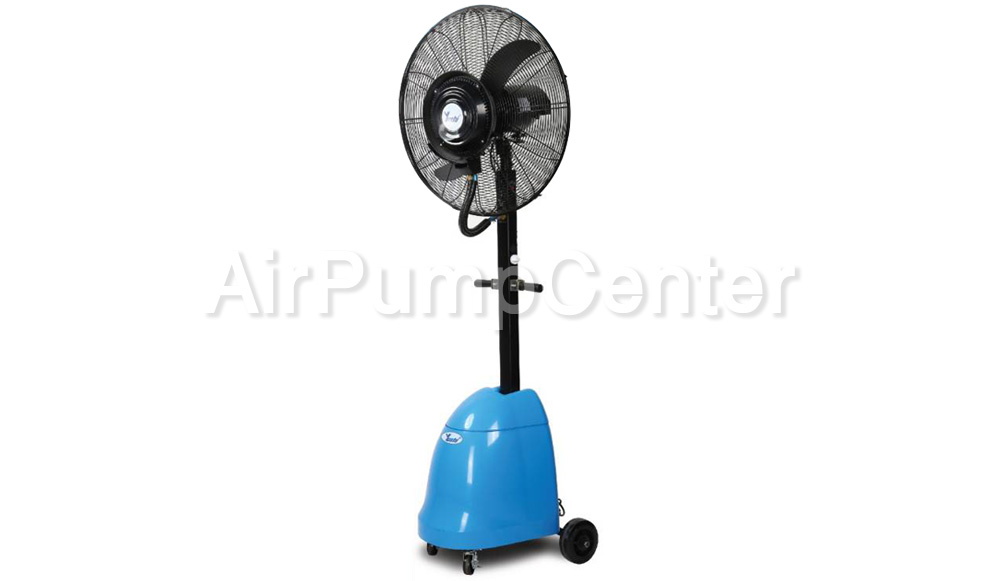 Industrial Fans, พัดลมอุตสาหกรรม, พัดลมบ้าน, YUSHI, พัดลมไอน้ำ, Mobile Misting Fan, YSD600-T